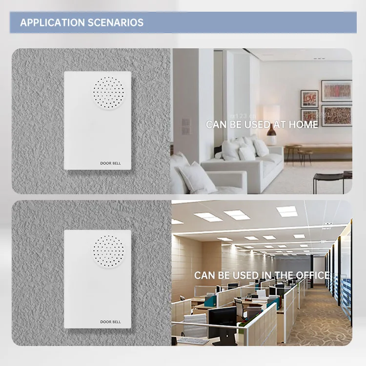 Smart Safe And Durable Access Control Wired Doorbell Suitable For Home Hotel Apartment