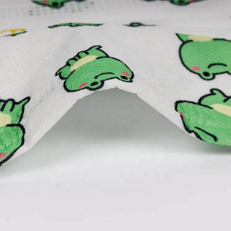 Fast delivery medical bacteria-proof disposable soft lovely frog pattern kids face mask