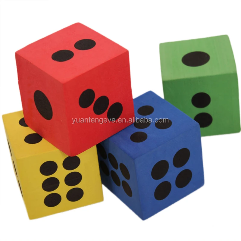 Custom eva foam Building Bricks Educational Toys for Kids Toys foam Building block foam dice
