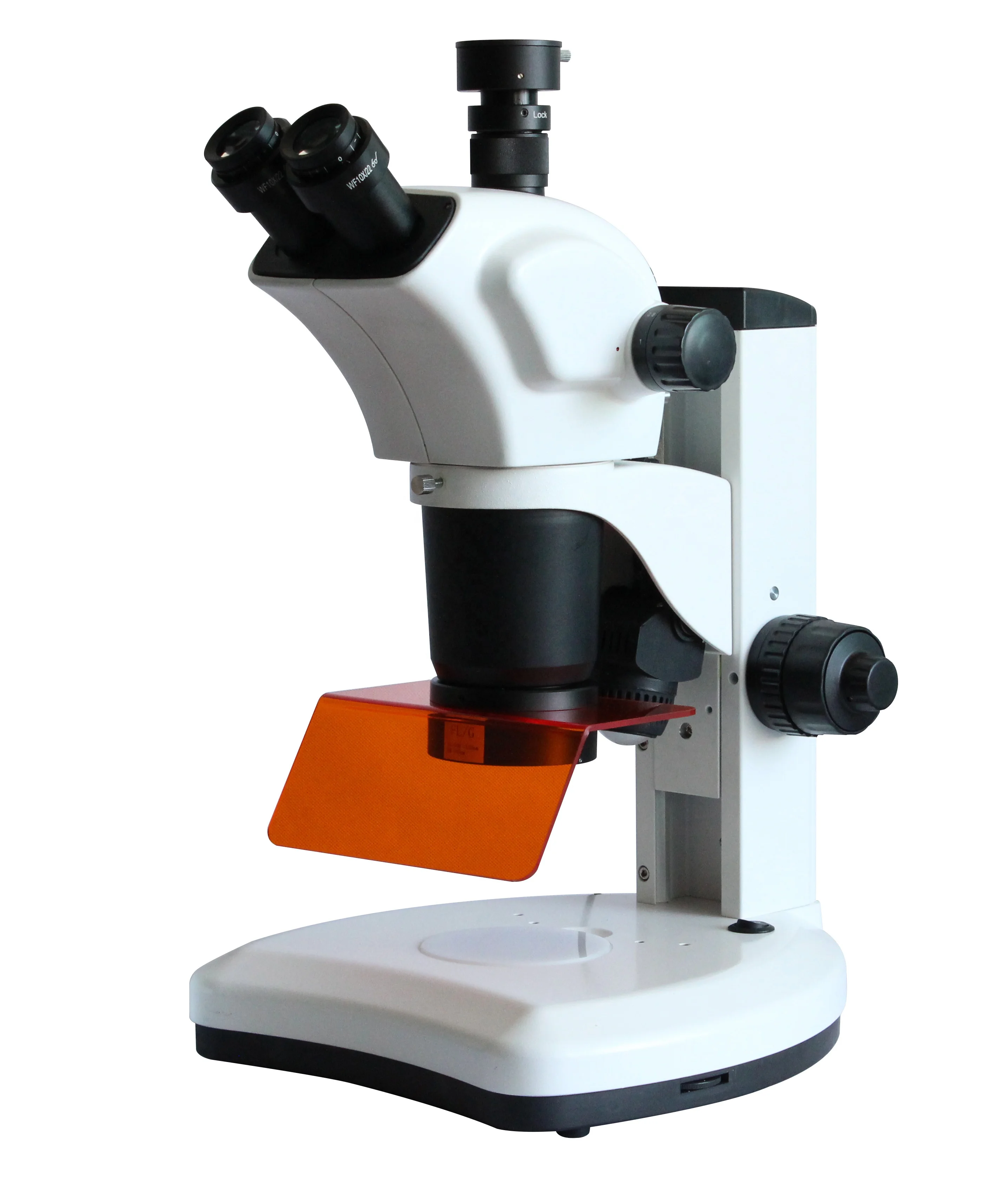 VMF7063 LED Illumination Trinocular Fluorescence Stereoscope with 2 / 4 filters
