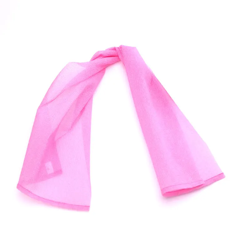 Polyester Body Wash Cloth Skin Exfoliating Bath  Rubbing Wash Towel