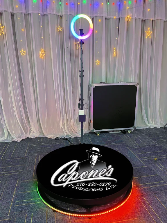 Portable Small Size Easy Carry Rental Business Wedding Slow Motion Show Time Camera Photo 360 Booth Party