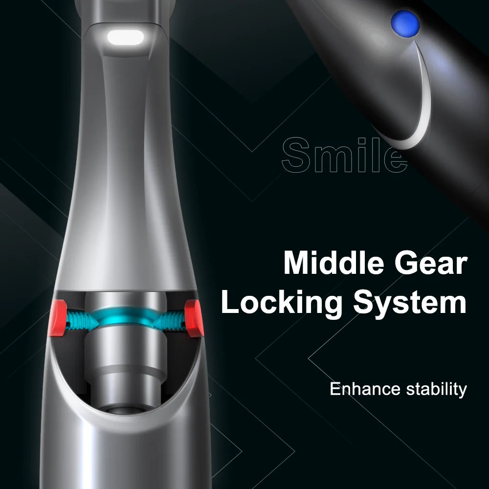AI DENTAL Smile Series SG20-1L Dental Implant Handpiece 20:1 Implant with External and Internal Water Spray 80Ncm Torque