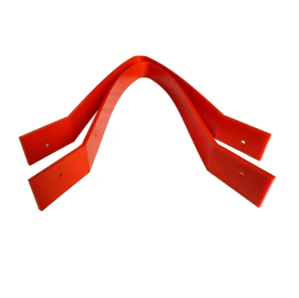 Tonda coal mining polyurethane conveyor v plough scraper pu conveyor belt part