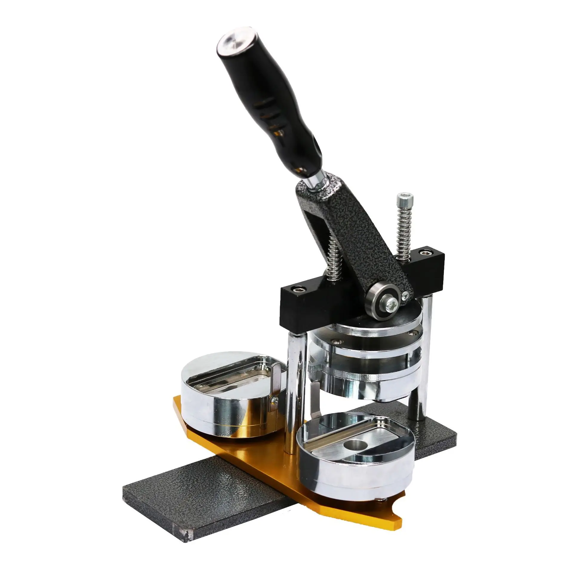 Button manufacturing machine Badge stamping tool Homemade rectangular name badge button manufacturing tool stamping machine