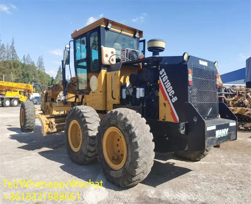 2020 Original Used Sany STG190C-8  Motor Grader Price Heavy Construction Equipment Grader For Sale Excellent Condition