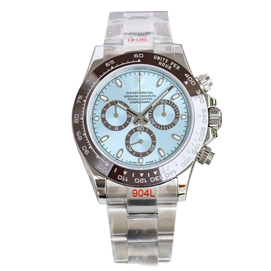 316L fine steel sapphire glass is waterproof and diamond rolexs daytonas watch for men original automatic replicaes