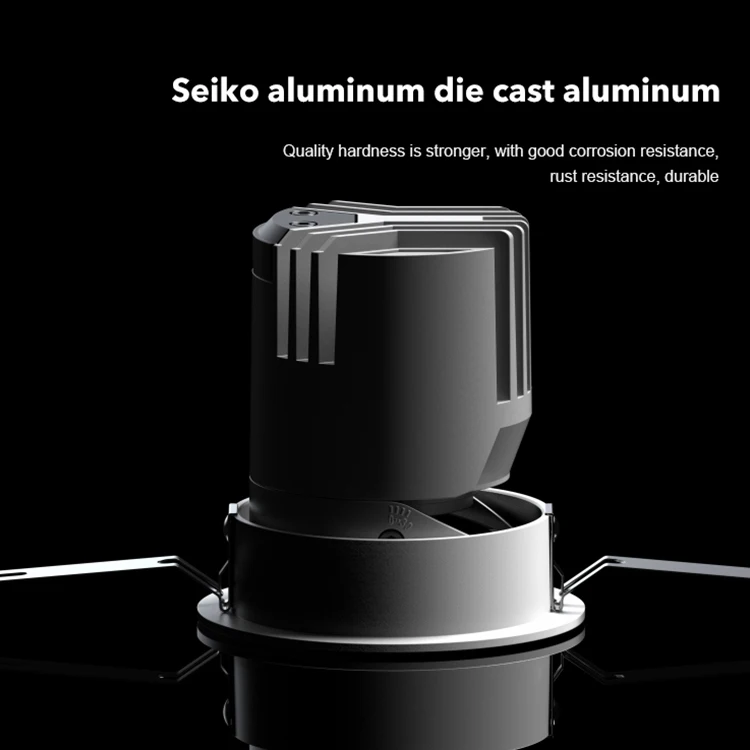 Indoor Anti Glare Rcessed Square Round Aluminum 20w 25w Led Wall Washer Light