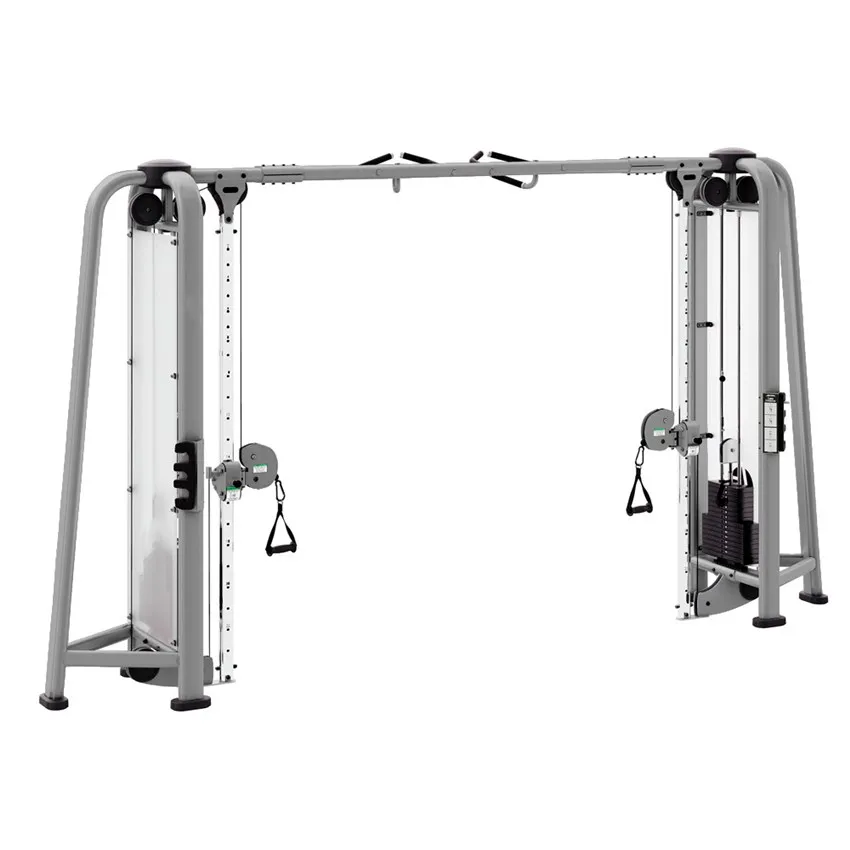 Gym Fitness Adjustable Cable Crossover 3mm Steel Tube Functional Trainer (1600067642626)