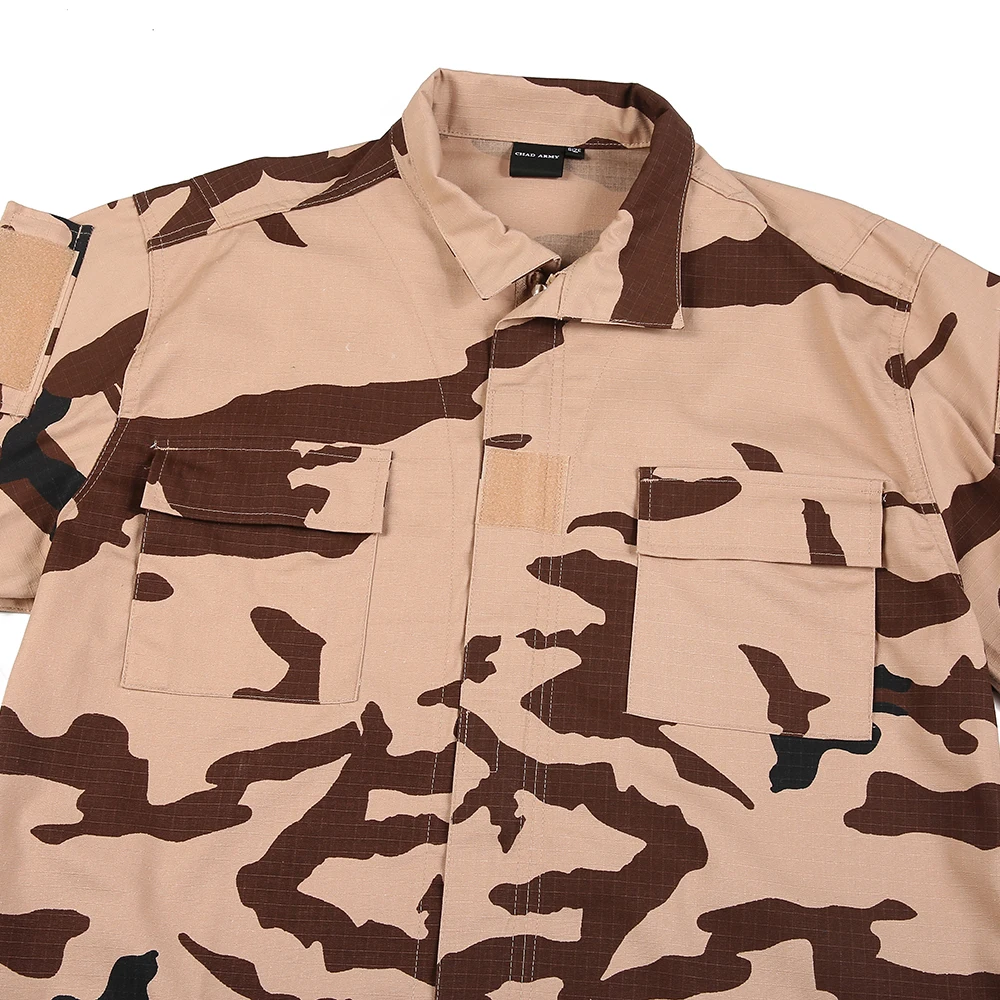 XINXING Outdoor Training Camo Combat Clothing ACU Tactical Uniform Chad 2 Colors Desert Camouflage Uniform