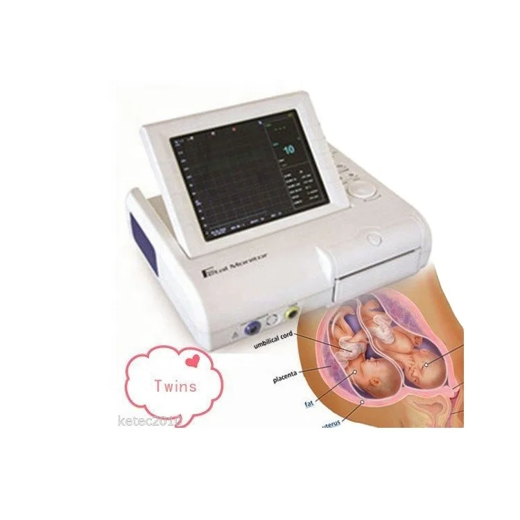 Medical Contec Cms 800f Portable Ctg Optional Twins Maternal Fetal Doppler Heart Rate Monitor