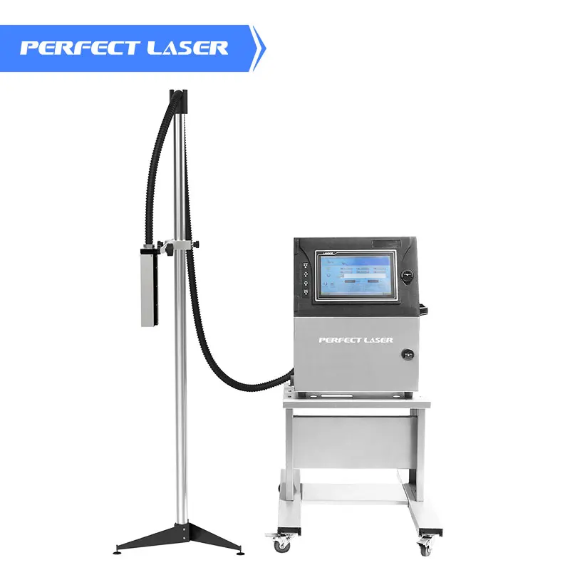 Perfect Laser Automatic Industrial For Labels Nylon ABS PVC Plastic Date On Bag Bottle Package Inkjet Printer Printing Machine