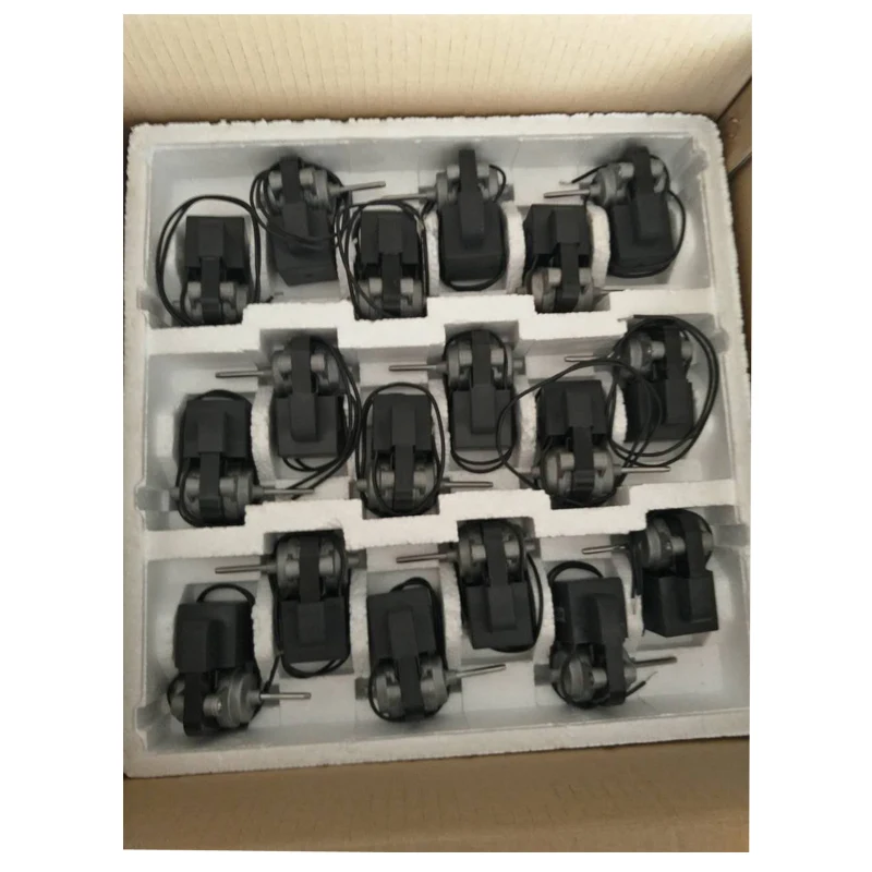 high speed 110-240V 50/60HZ  single phase shaded ac fan pole motor for fridge