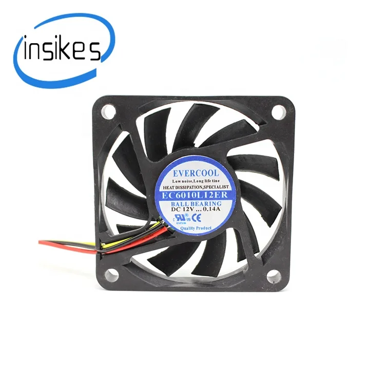 EC6010L12ER DC12V 0.14A вентилятор постоянного тока с низким уровнем шума threeline промышленный бесшумный вентилятор
