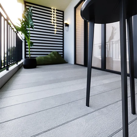 New technology fiber cement board 3D embossed composite wood look decking outdoor flooring interlocking deck