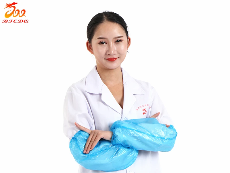 
Disposable Waterproof sleeve covers PE long sleeve arm covers factory price 