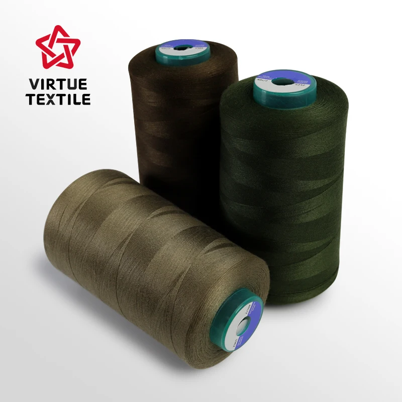 polyester spun sewing thread 30/2 3000Y for garments and home textiles like shirts and blouses