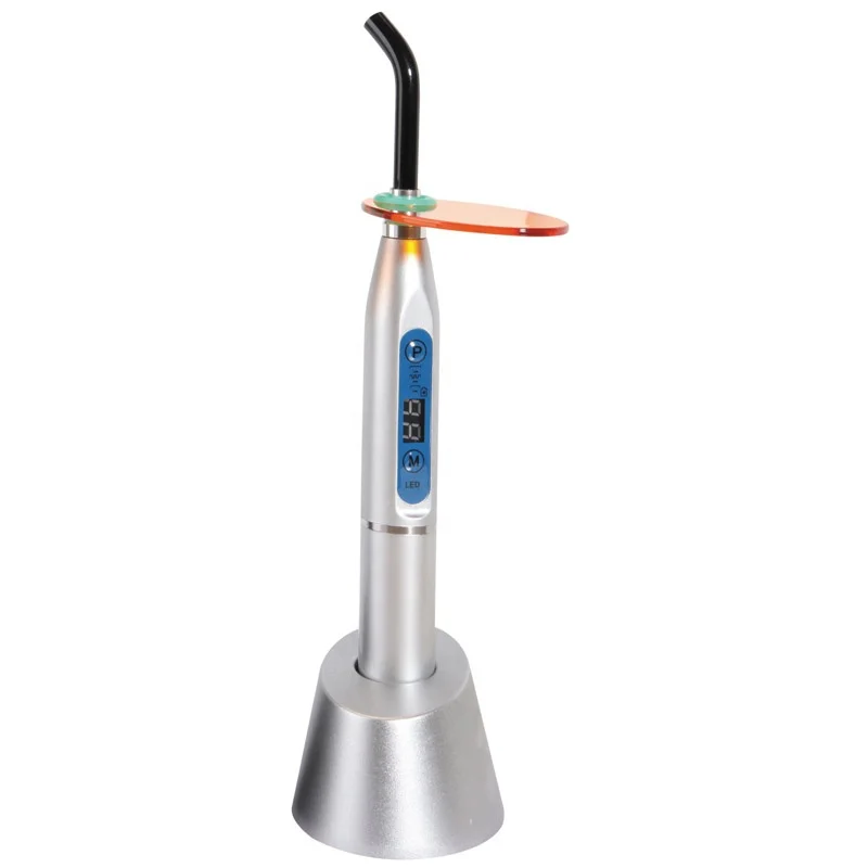 Powerful /big power LED curing light/LED dental curing lamp Silvery AS plug
