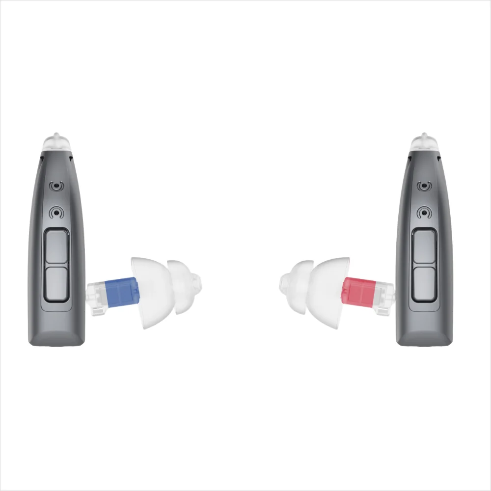 JINGHAO DW3 новинка Лидер продаж беспроводное управление приложениями BTE RIC Bluetooth цифровой OTC слуховой аппарат Перезаряжаемый для пожилых людей глухота
