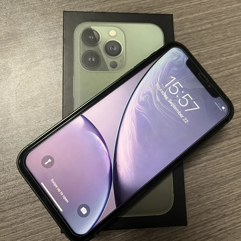 Все в наличии разблокированный для iPhone XR конвертировать 13 Pro Max Восстановленный 512 gb оригинальный дешевый б/у мобильный