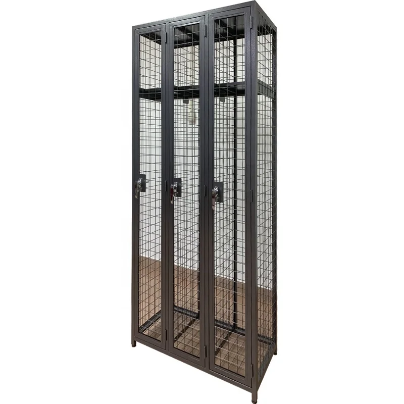 Safe Changing Room Lockers High Door Wire Mesh Locker Using Ski Resort