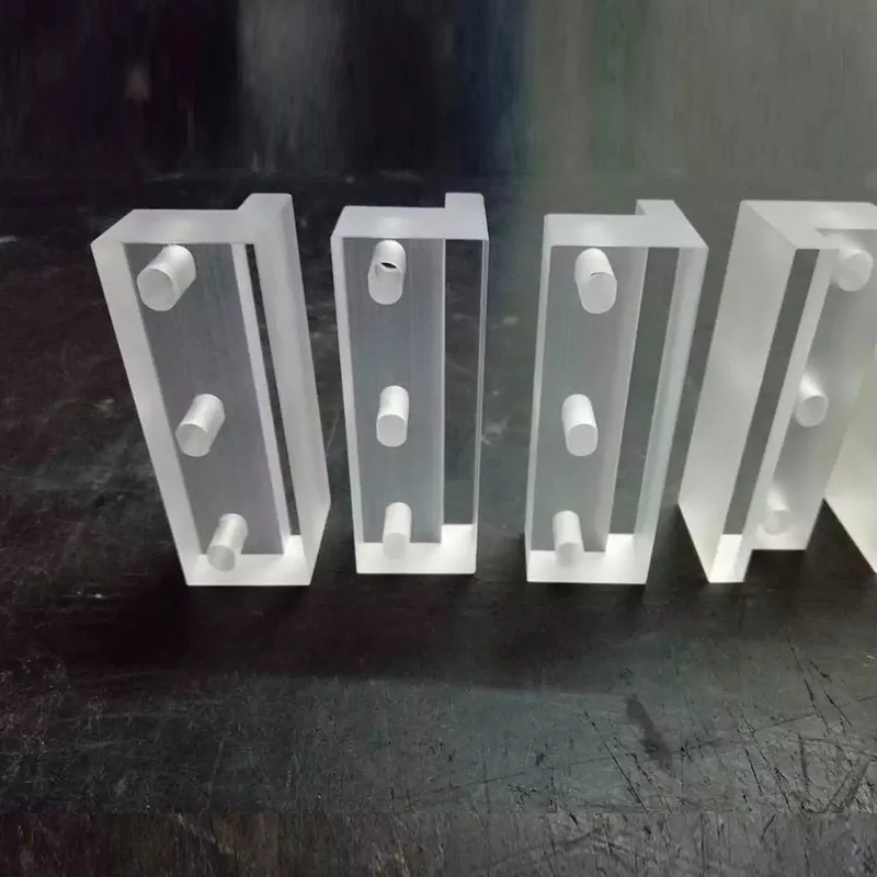 Изготовленные на заказ небольшие отверстия CNC обработка кварцевого стекла с лазерной дрелью Holess
