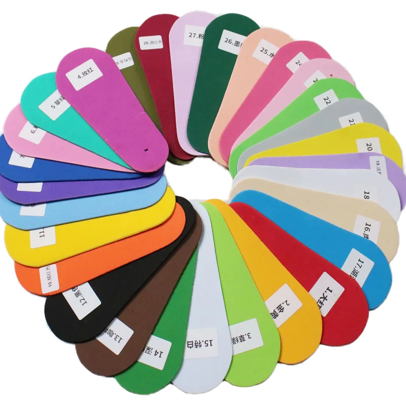 DIY Craft Supplies 30-Color EVA Roll for Kindergarten Wall Decoration Foam Roll Thickness 1mm 2mm 3mm