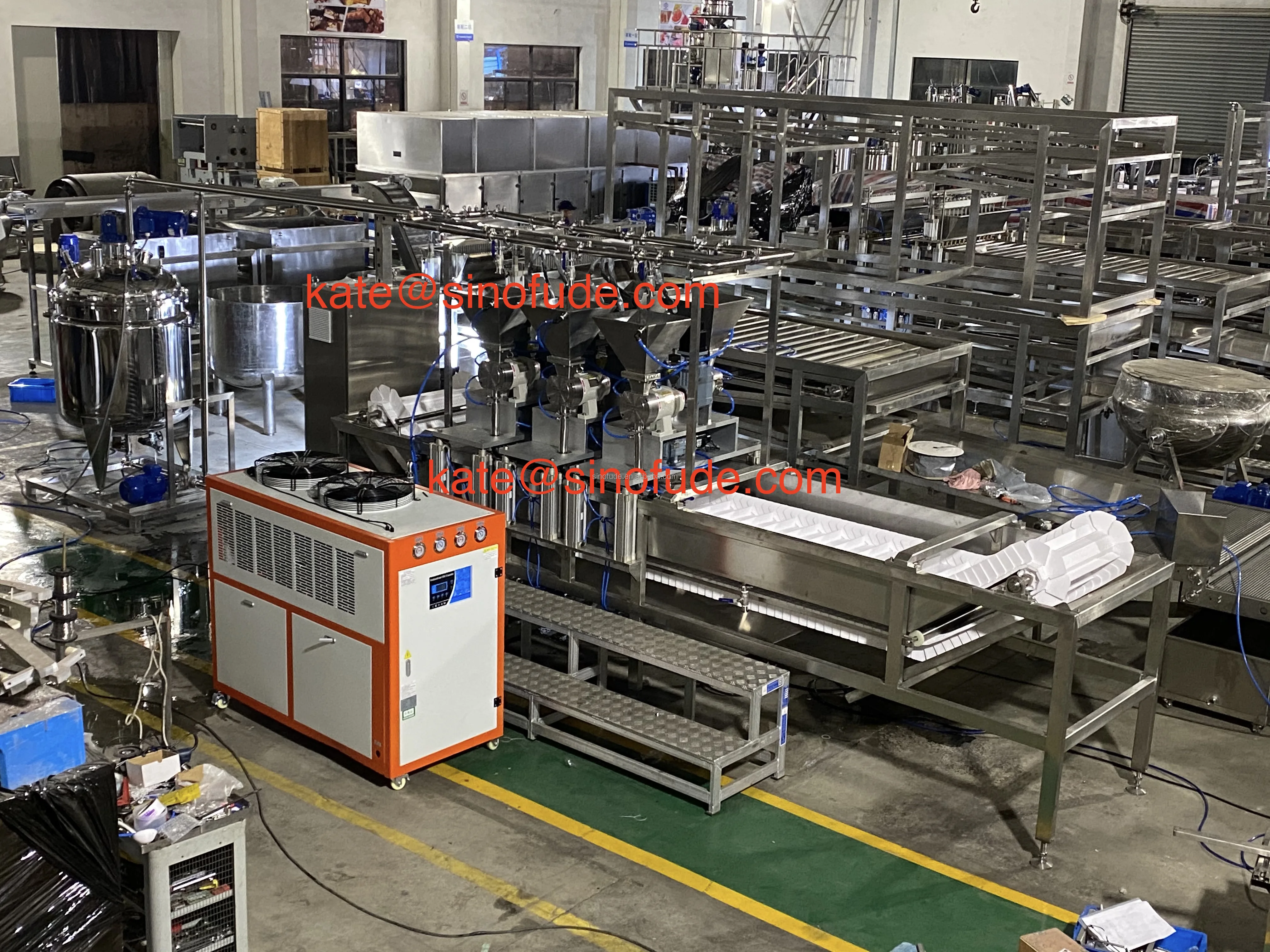 high quality sugar crystal ball forming machine Full automatic konjac pearl agar 3Q ball production line for bubble tea
