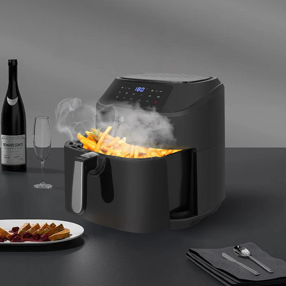 Household Digital Multifunctional 7 L Air Fryers Mini Oven For Baking  Quick Cooking Oil Free