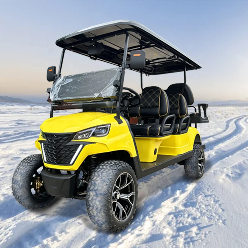 Manufacturer 6 Seater Electric Golf Cart Engine Golf Electric Buggy Car High Speed