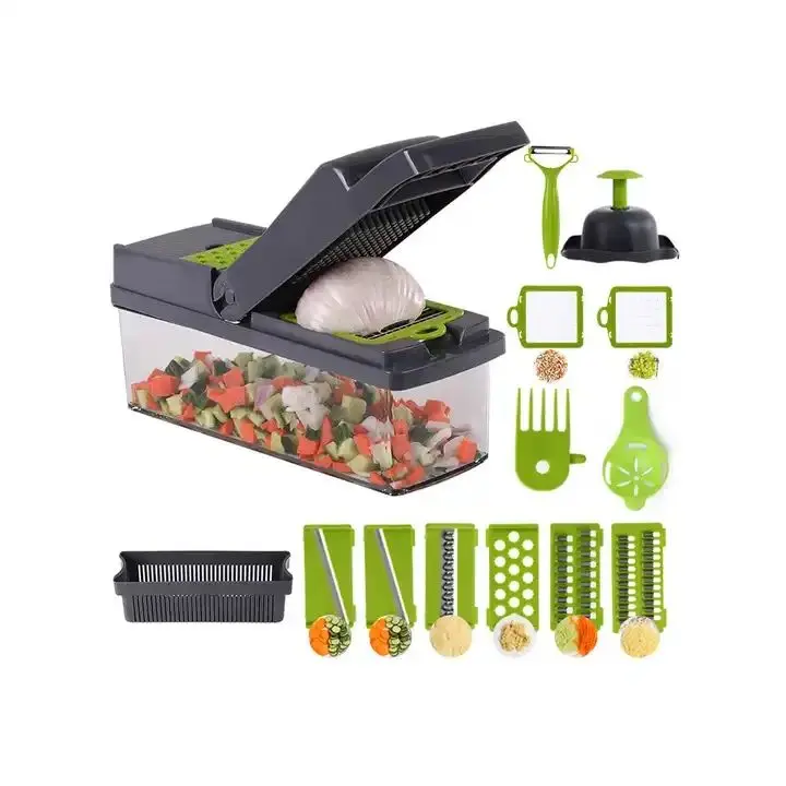 Dropshipping Multifunctional vegetable cutter household kitchen potato shredder fruit and vegetable tools yun express