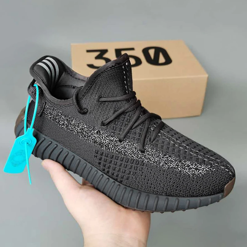 Original Yeezy 350 V2 Putian Brand Logo Sneakers Men Women Breathable Jogging Shock Absorption Casual Running Tennis Yeezy Shoes