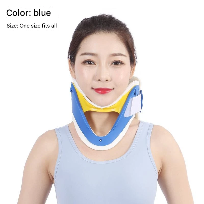 Adjustable four-in-one cervical support emergency cervical vertebra protection cervical traction device