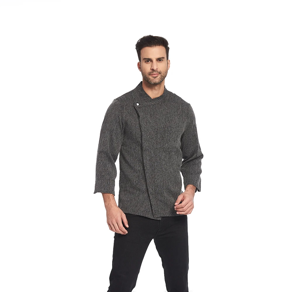 Men Women Cafe Hotel Restaurant Kitchen Cook Embroider Print logo Pizza Japanese Chef Uniform