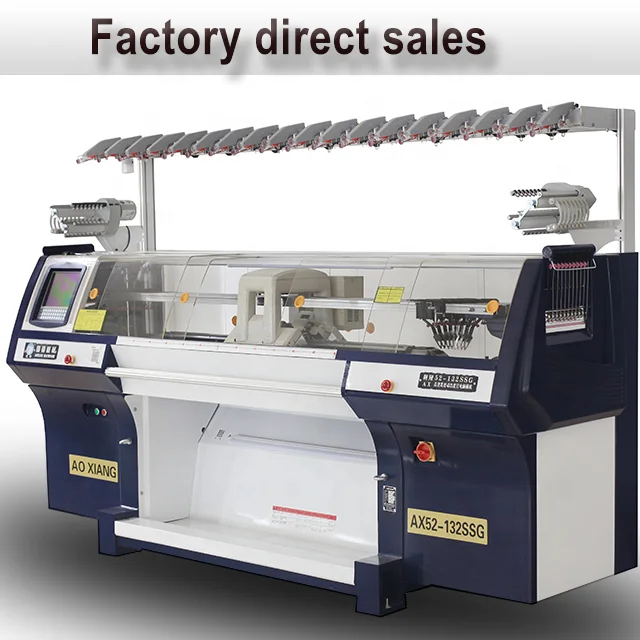 Used Cardigan Knitting Machine Computerized Flat Knitting Machine