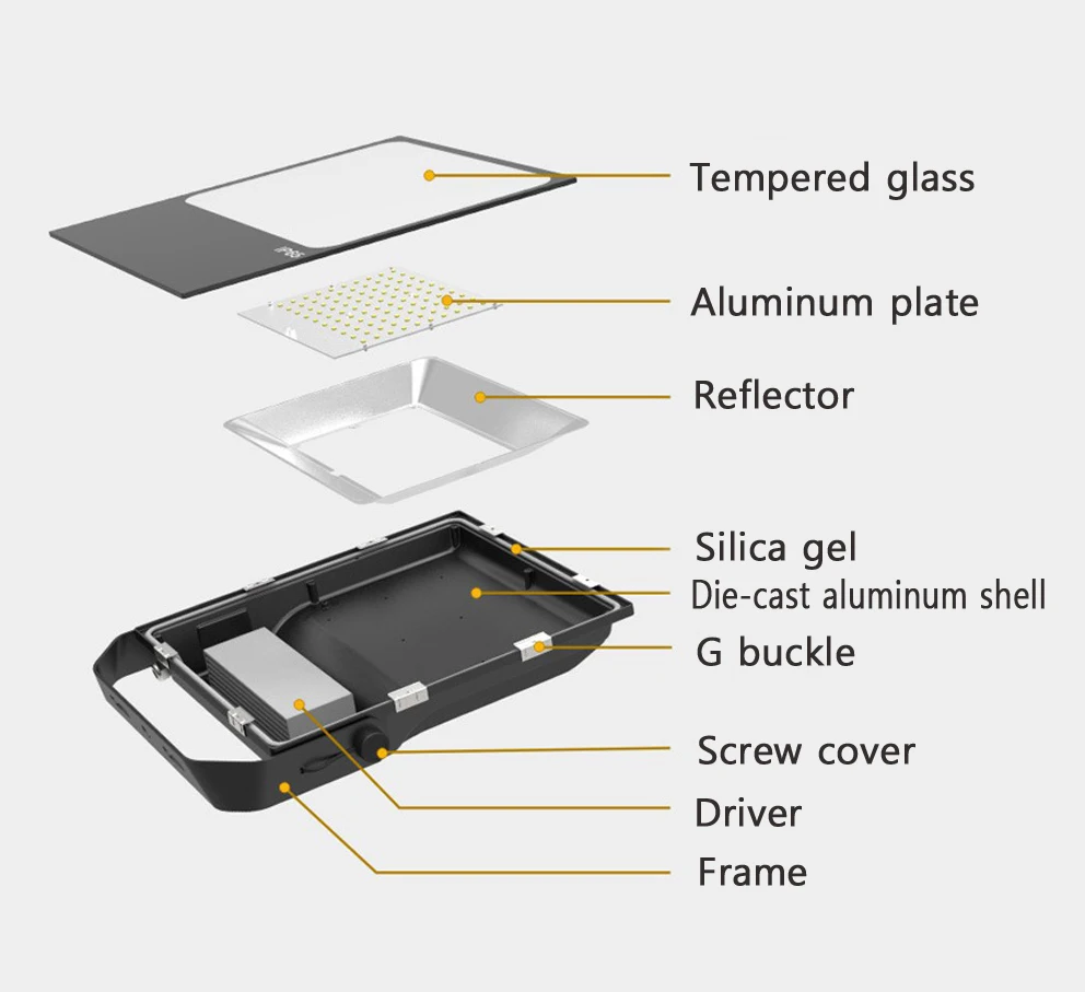 200W LED Flood Light super bright outdoor  30w 50w 100w 200w 10w LED Flood lamp