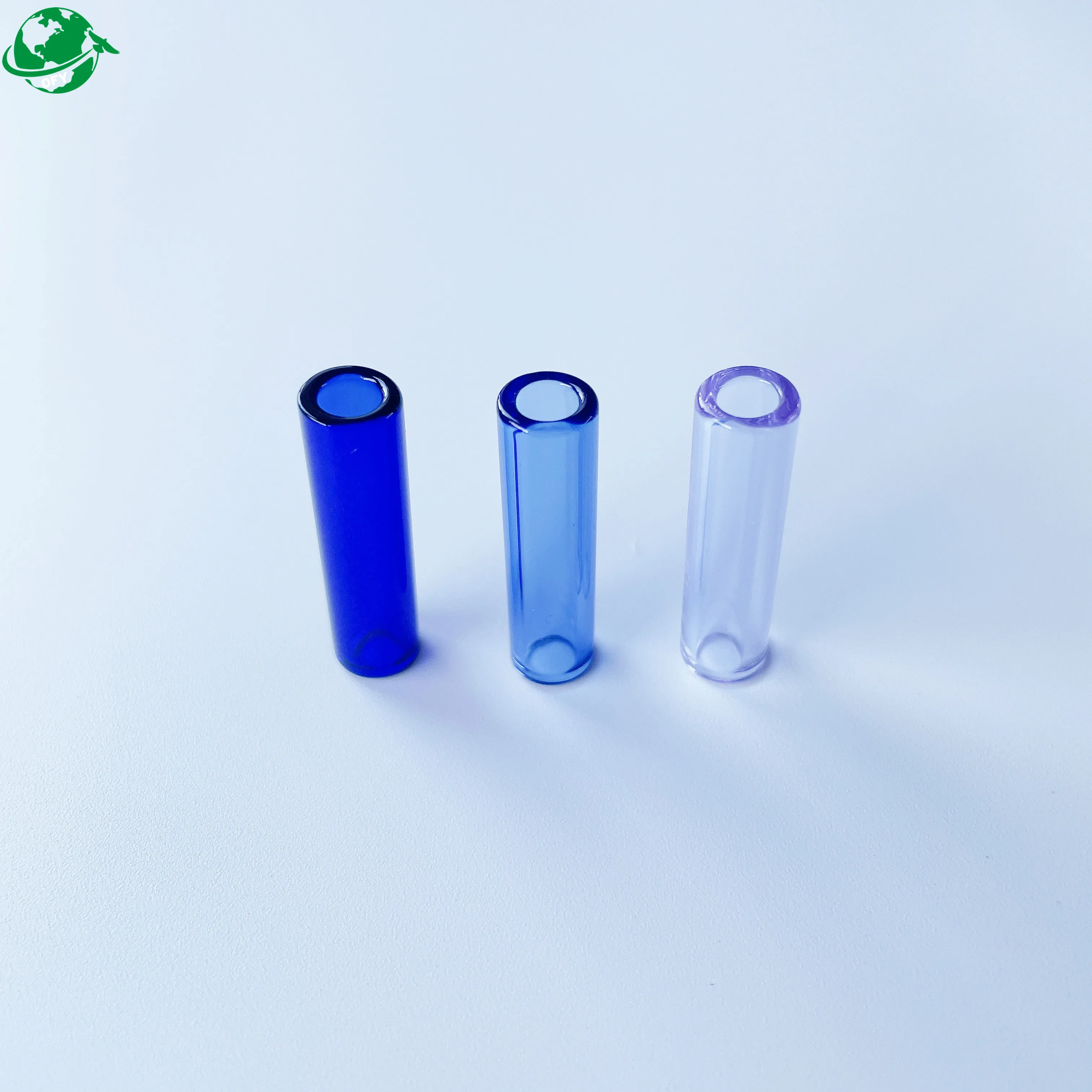 6/7/8 mm 7 holes Clear Twisted Glass Filter Tips Roach Tips for  more intense experience