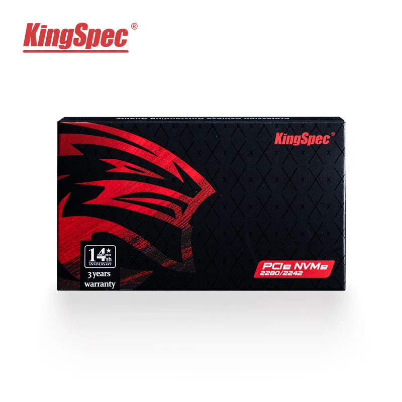 KingSpec высокоскоростной твердотельный накопитель M.2 NVMe PCI-e 120 ГБ жесткие диски SSD для ПК