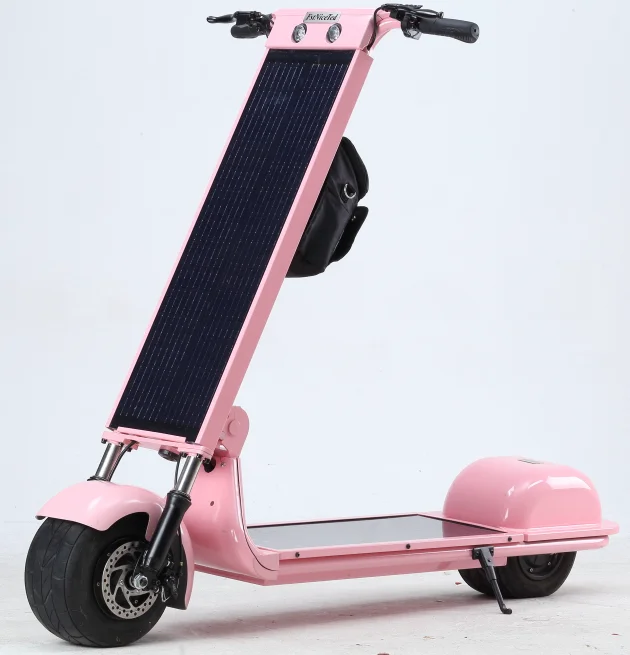 Solar Energy related products 350wt adults solar powered electric scooters solar scooter With Solar Panels (1600531111644)