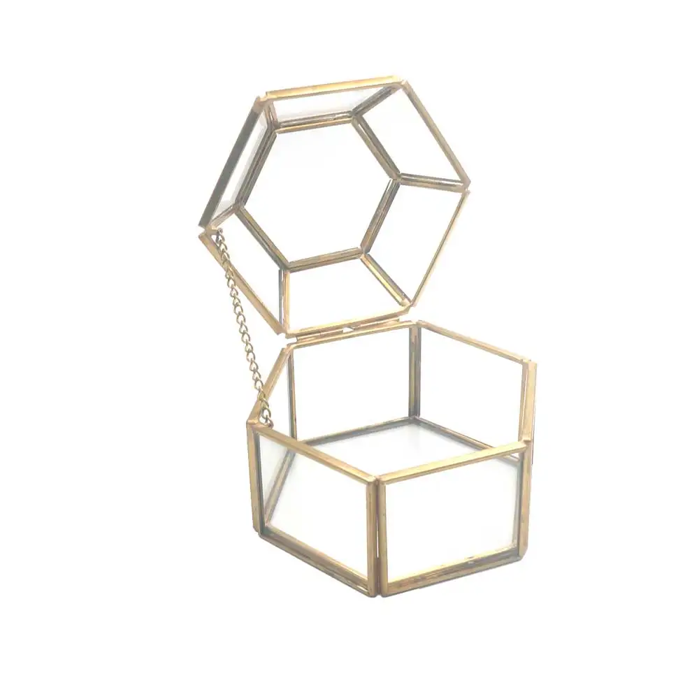 Новинка, золотистая зеркальная Хрустальная салфетка, коробка для хранения косметики, шкатулка для ювелирных изделий, чехол с металлической рамкой для фотографий, держатели