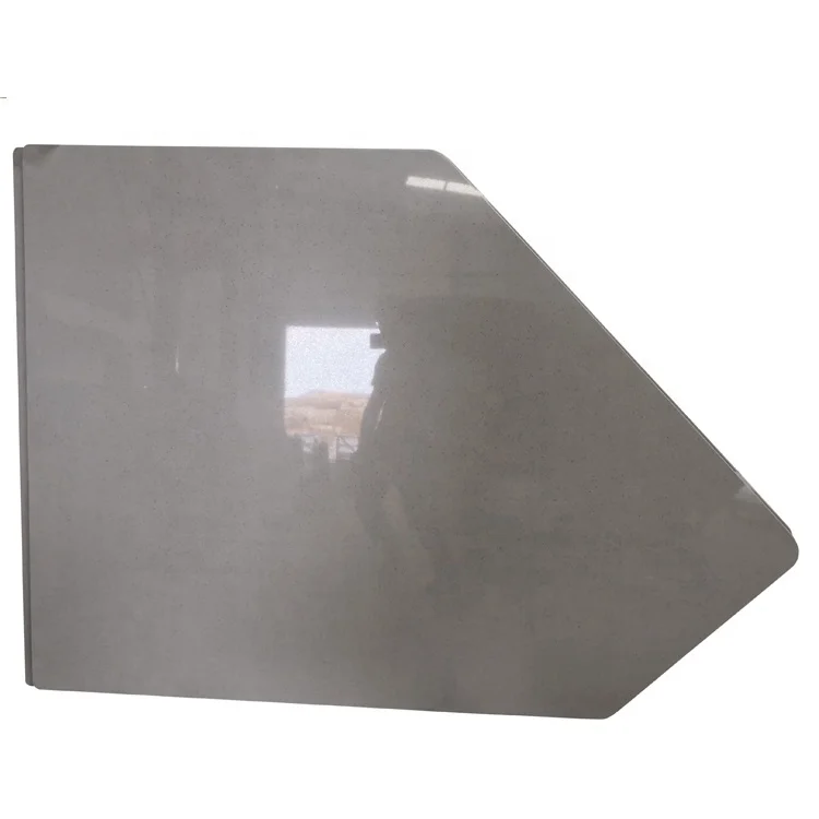 Prefab artificial quartz countertop white gray sparkle quartz stone kitchen granite countertop
