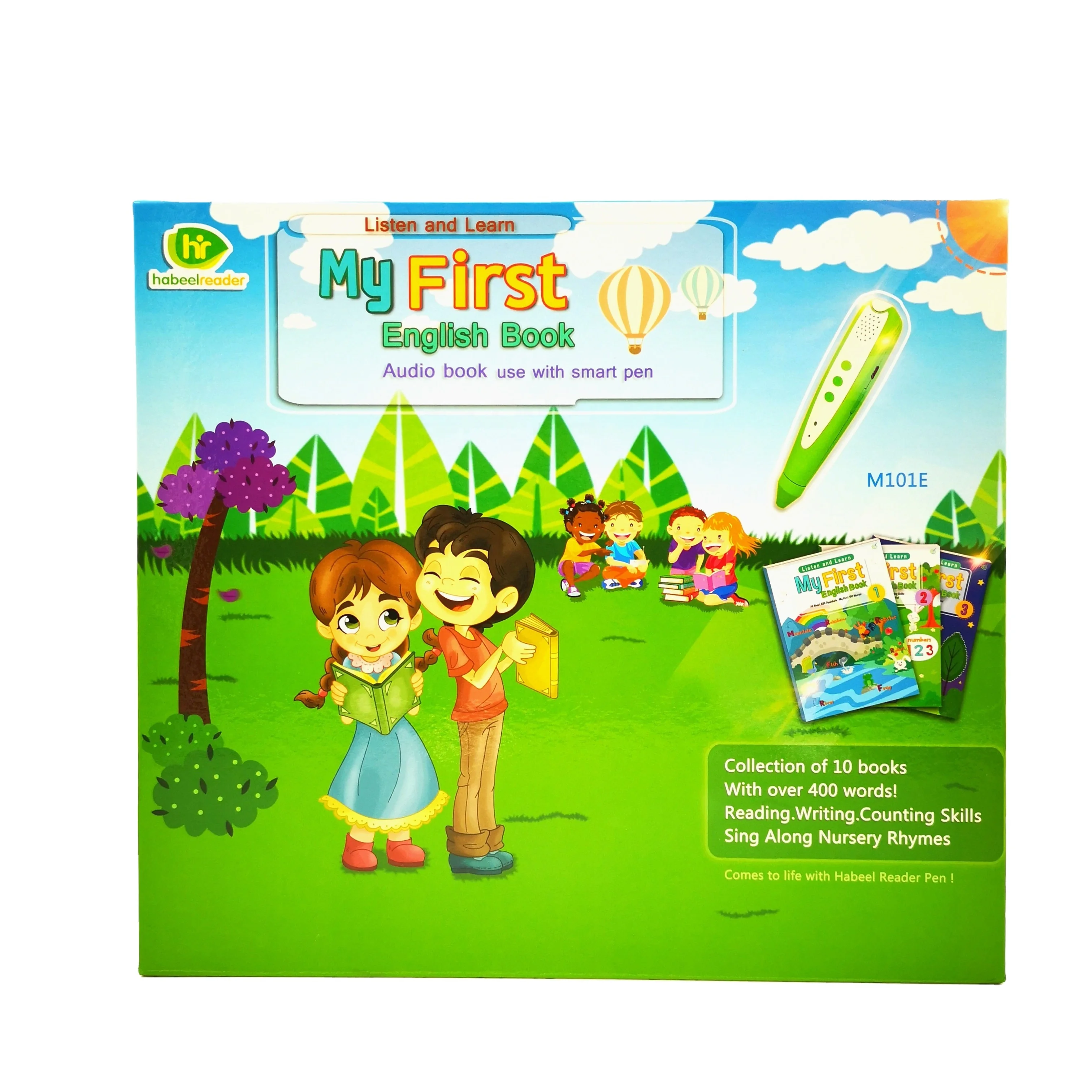 China supplier wholesale children learning smart talking reading pen with english sound books