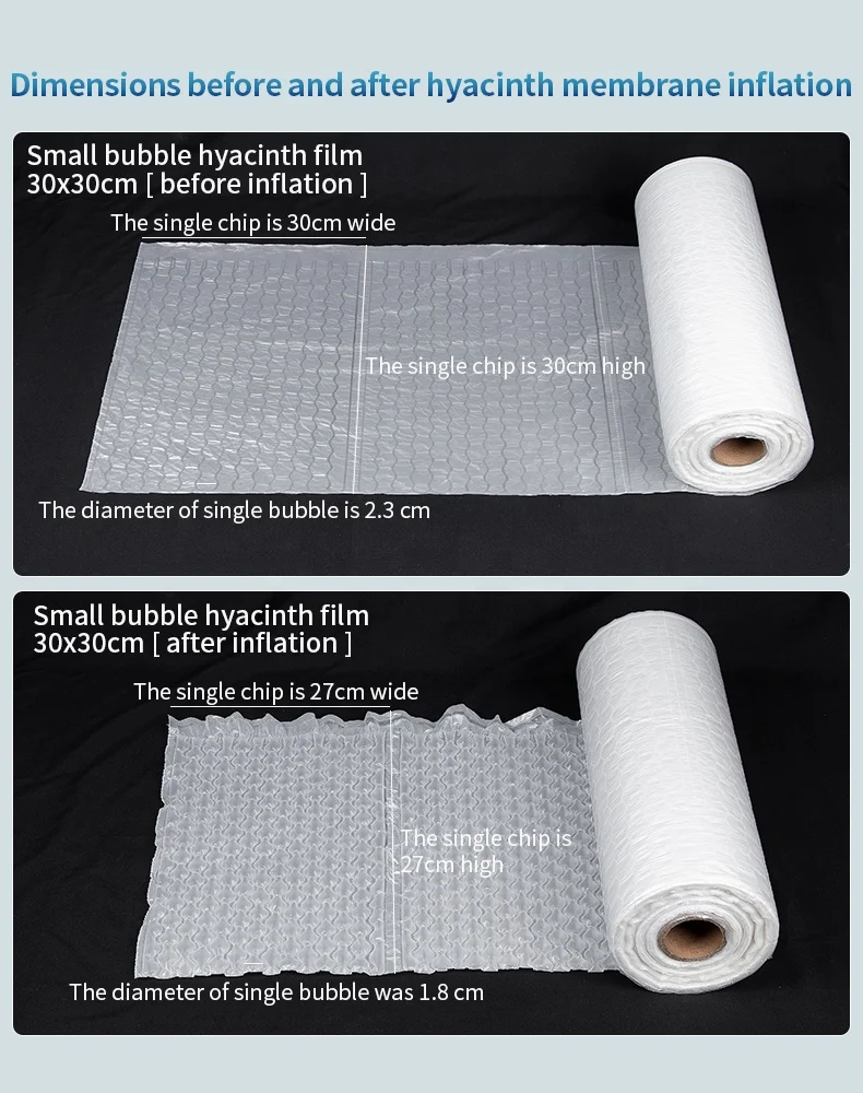 Protective & Cushioning Material milwaukee packout Inflatable Bubble Warp Roll For logistics packaging