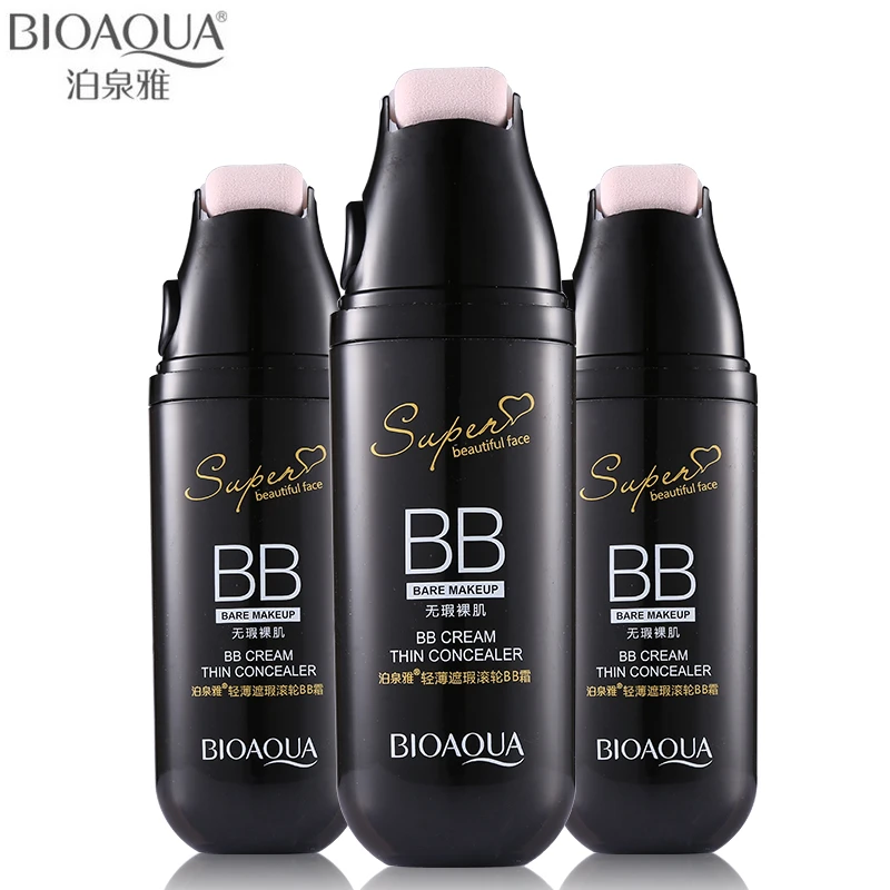 BIOAQUA роллер жидкая Подушка BB крем объемная база макияж консилер увлажняющий отбеливающая основа