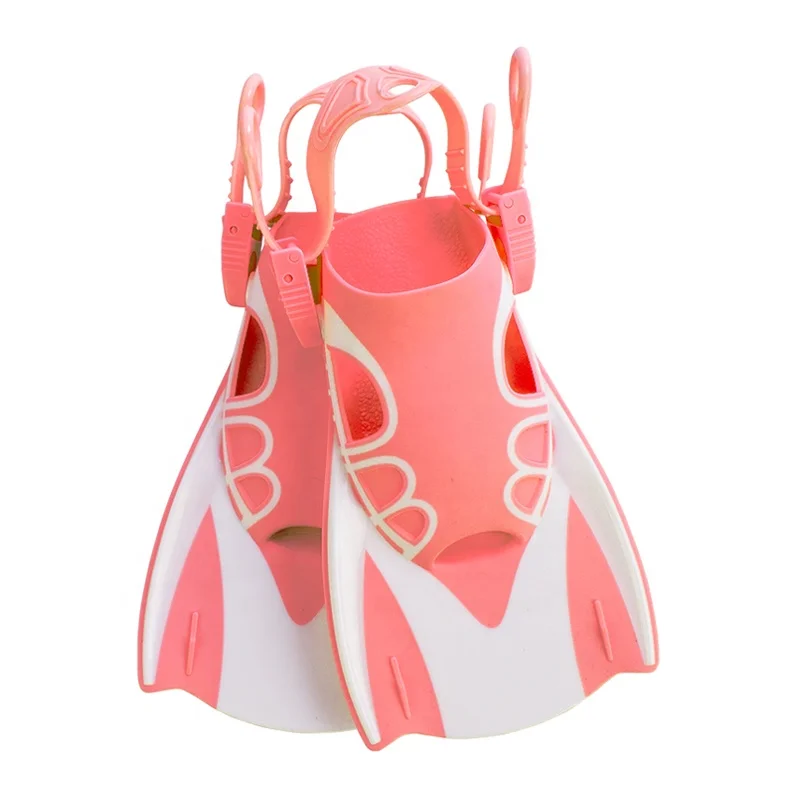 WAVE sport fins water sports equipment swimming flipper adults adjustable strap swim training scuba short bodyboard fins