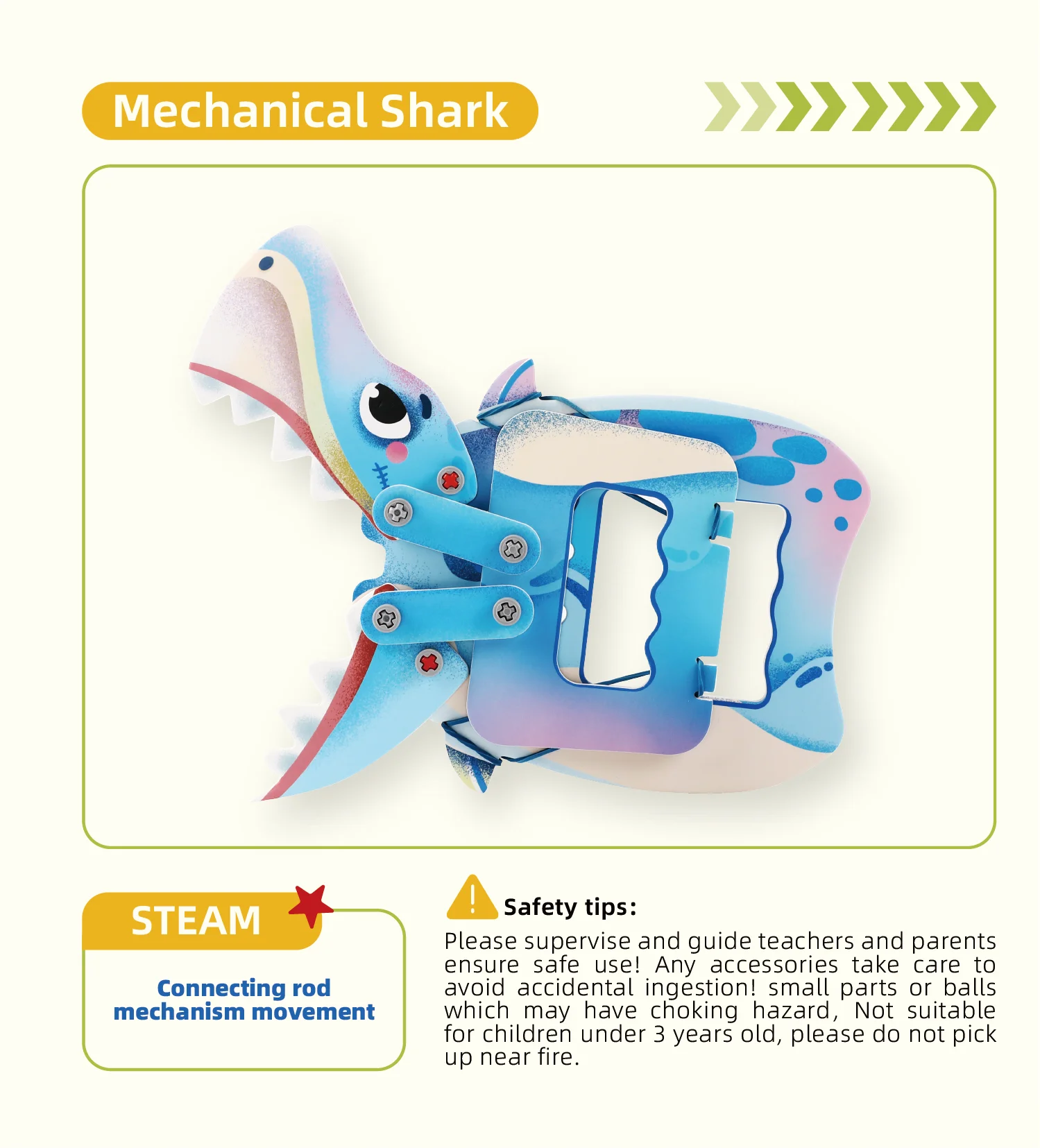 Hot sale science experiment assembly kit 4 in 1 mechanical engineering toys handmade educational educational toys for baby