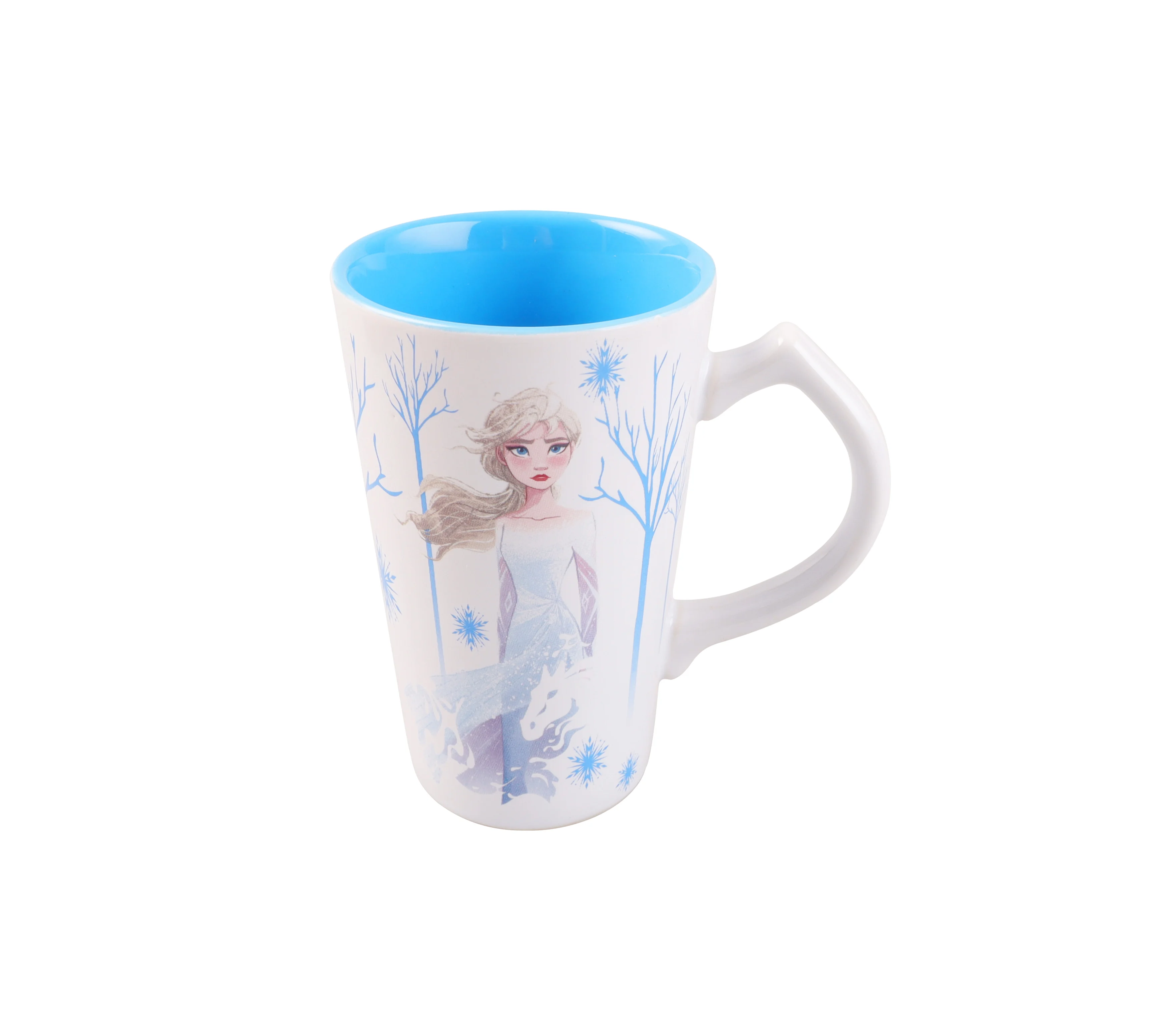 Disney Ceramics Mugs Frozen 2 Coffee Mug with milk Two-tone mugs
