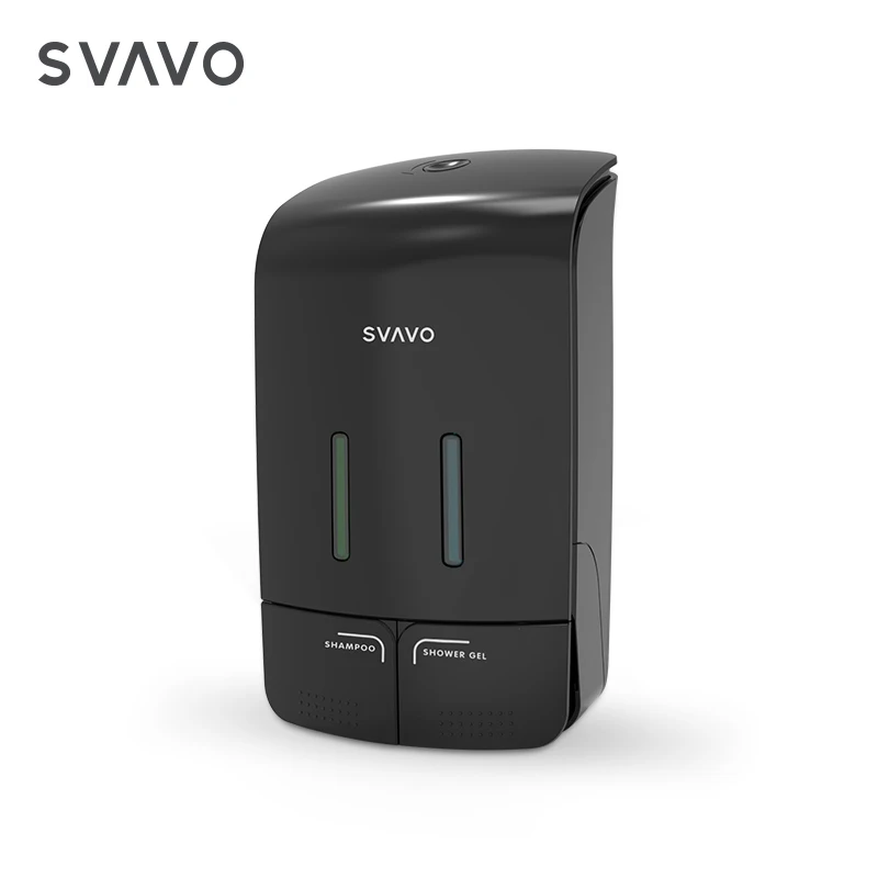 SVAVO Big Volume Manual Liquid Soap Dispenser For Hotel refill bottles shampoo and shower gel dispenser