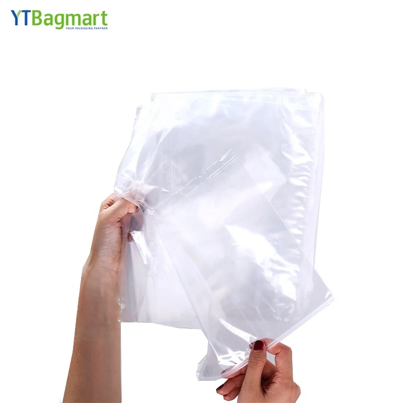 
China Manufacture Food Grade Plastic Saddle Deli Slider Ziplock Top Bag Resealable Transparen Pe Wicket Bags 