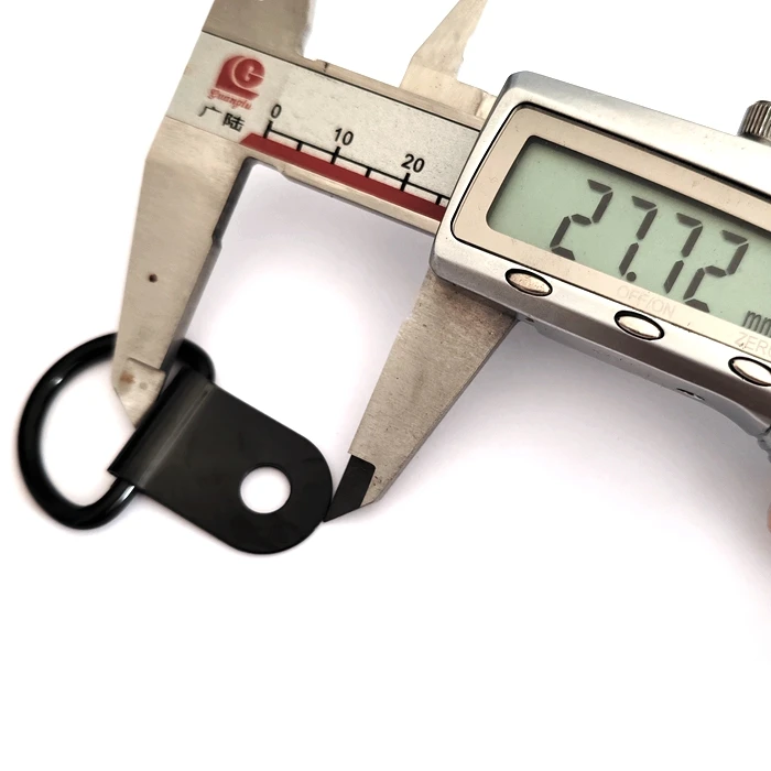 Small Stainless Steel D-Ring Tie Downs D Rings Anchor Lashing Ring for Loads on Case Truck Cargo Trailers RV Boats